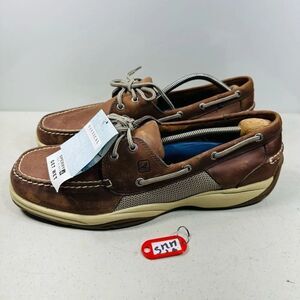 Sperry Loafers Intrepid Men's Size 13 Casual Boat Loafers Tan Brown